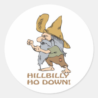 Adesivo HillBilly Ho Down