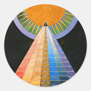 Adesivo Hilma Af Klint Altarpeça No 1