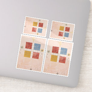 Adesivo Hilma Af Klint, O Dez Maior Nº10, Abstrato Art