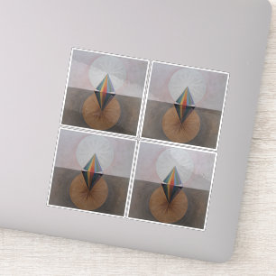 Adesivo Hilma Af Klint, The Swan No.12, Abstrato Art