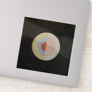 Adesivo Hilma Af Klint, The Swan No.16, Abstrato Art