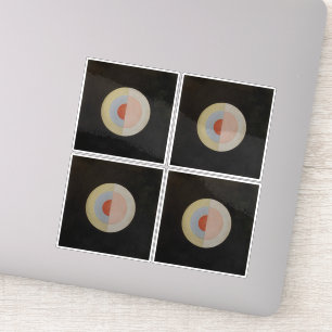 Adesivo Hilma Af Klint, The Swan No.16, Abstrato Art