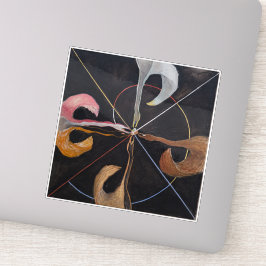 Adesivo Hilma Af Klint, The Swan No.7, Abstrato Art