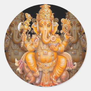 Adesivo Hindu Deus Ganesh