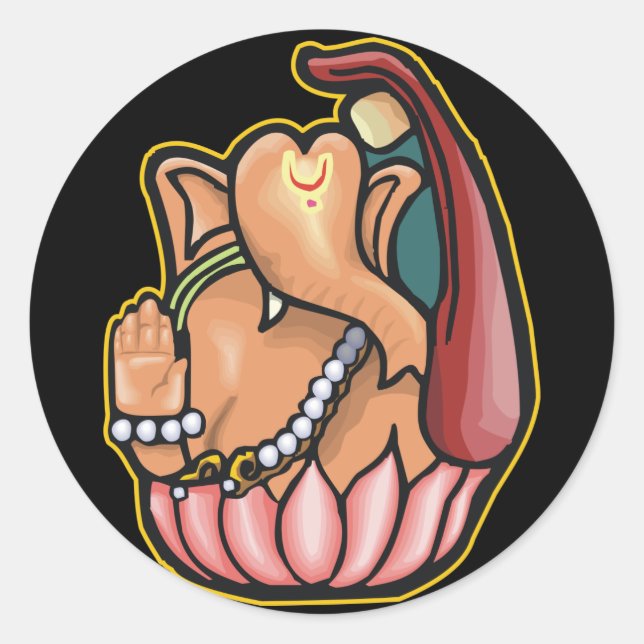 Adesivo Hindu Ganesh (Frente)
