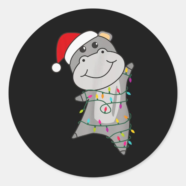 Adesivo Hip Happy Christmas Fairy Lights Sweet Animals Hip (Frente)