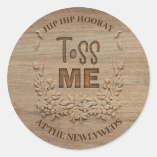 Adesivo Hip Hip Hooray Me Põe No Newlyweds
