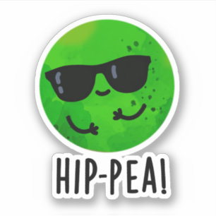 Adesivo Hip Pea Engraçado Hip Pun