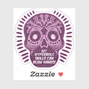 Adesivo Hiperbole Funny INGLÊS LINGUAGEM