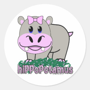 Adesivo Hipopótamo