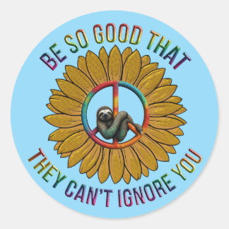 Adesivo Hippie Personalizado de Paz de Lama