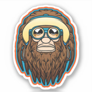 Adesivo Hippie Sasquatch Vinyl