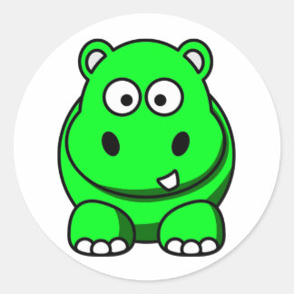 Adesivo Hippo Green