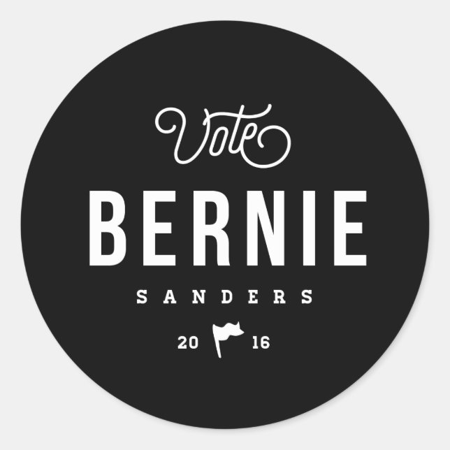 Adesivo Hipster Bernie (Frente)