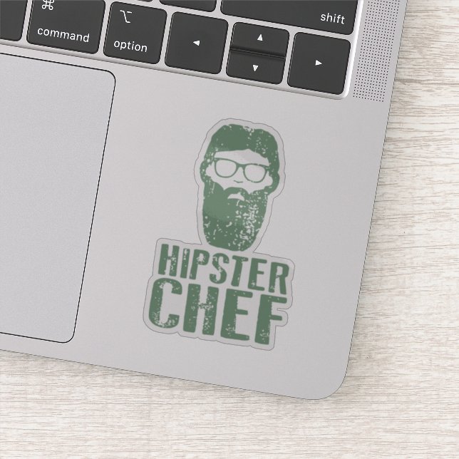 Adesivo Hipster Chef Sticker (Detalhe)