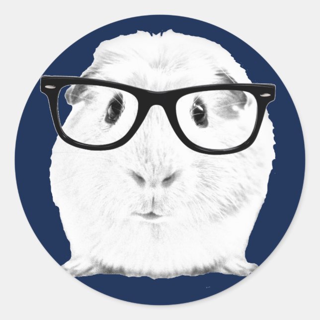 Adesivo Hipster Pigster (Frente)