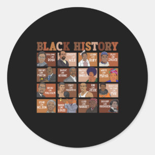 Adesivo História Civil do Orgulho Negro Africano-Americano