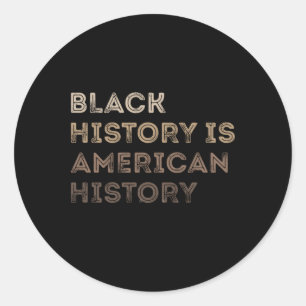 Adesivo História Civil do Orgulho Negro Africano-Americano