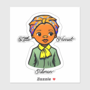Adesivo História Negra Adorável de Harriet Tubman