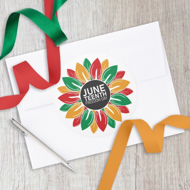 Adesivo História Negra Africana-Americana Décima Décima Dé (Criador carregado)