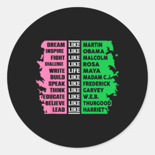 Adesivo História Negra Bonita Mês Diversão História Negra 