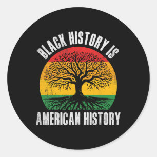 Adesivo História Negra É História Americana Bhm Raiz Afric