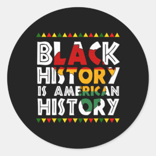 Adesivo História Negra É História Americana Patriótica Áfr