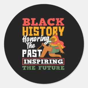 Adesivo História Negra Honrando o Passado Inspirando o Fut