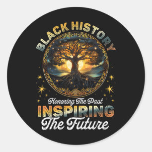 Adesivo História Negra Inspirando A Futura América Melanin