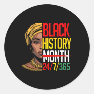 Adesivo História Negra Mês 247365 Orgulho A da Melanina Af