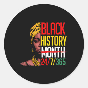Adesivo História Negra Mês 247365 Orgulho A da Melanina Af