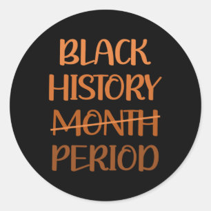 Adesivo História Negra Mês de Mulheres Africanas Americana