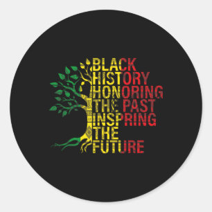 Adesivo História Negra Mês Honrando o Futuro Inspirador Pa