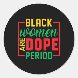 Adesivo História Negra Mês Melanina Mulheres Negras São Dr