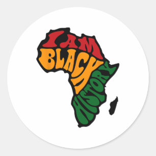 Adesivo História Negra Mês Roupa África Mapa Kente Cloth