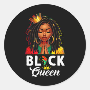 Adesivo História Negra Rainha História Negra Mês Mulheres