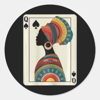 Adesivo História Negra Rainha Melanina Junet Afro-American