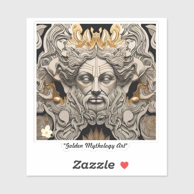 Adesivo "Histórias de Ouros Antigas" (Folha)