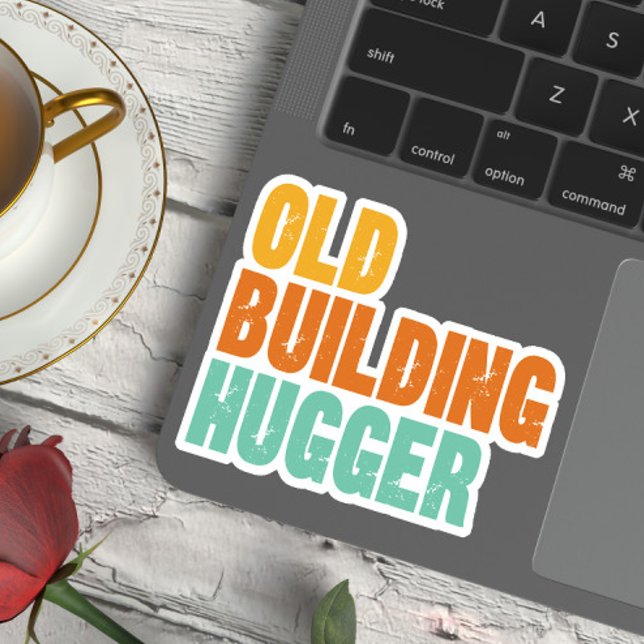 Adesivo Historic Preservation, Old Building Hugger Vinyl (Criador carregado)