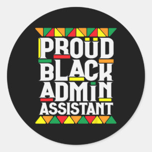 Adesivo Histórico Negro Mês Para O Estreito Administrativo