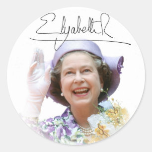 Adesivo HM Queen Elizabeth II
