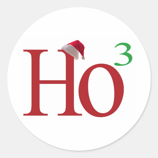 Adesivo Ho3 ( Ho Ho Ho Ho ) (Frente)