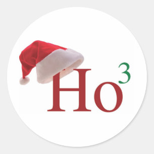 Adesivo Ho Ho Ho Feliz Natal