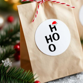 Adesivo Ho Ho Ho: Feliz Natal