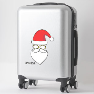 Adesivo Ho Ho Papai Noel
