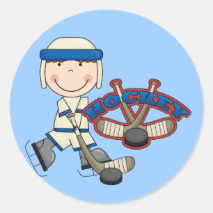 Adesivo HOCKEY - Camisetas e presentes para rapazes