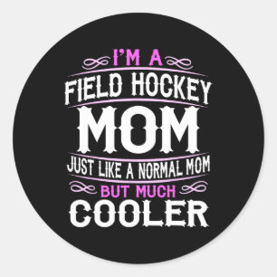 Adesivo Hockey de Campo Mãe Hóquei em Gelo Mãe Americana
