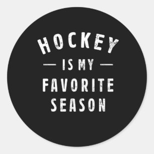 Adesivo Hockey É Minha Época Favorita Dizendo Esportes
