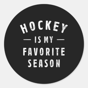 Adesivo Hockey É Minha Época Favorita Dizendo Esportes