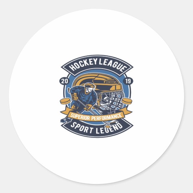 Adesivo Hockey League (Frente)